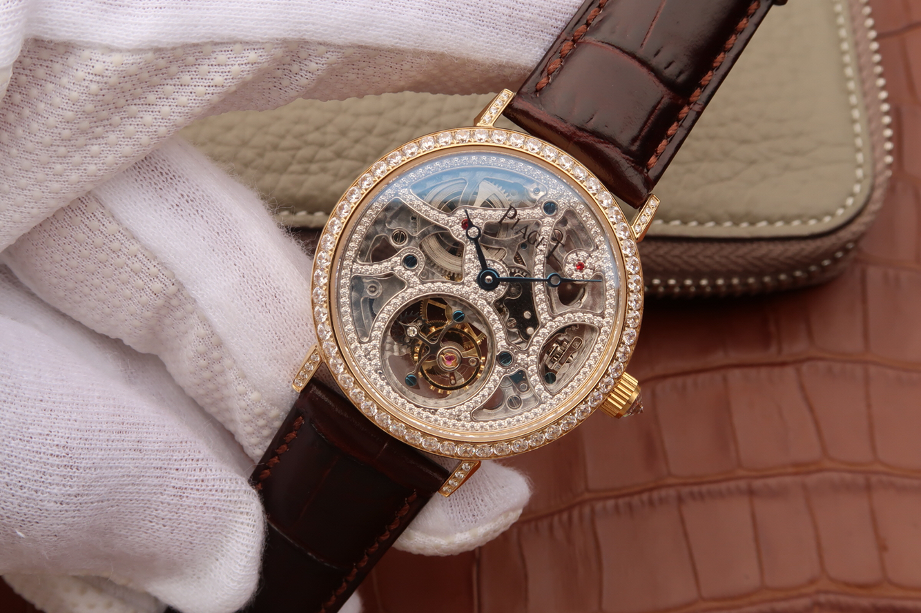 N伯爵高級珠寶陀飛輪品牌纖薄高級珠寶陀飛輪男士手錶￥5880