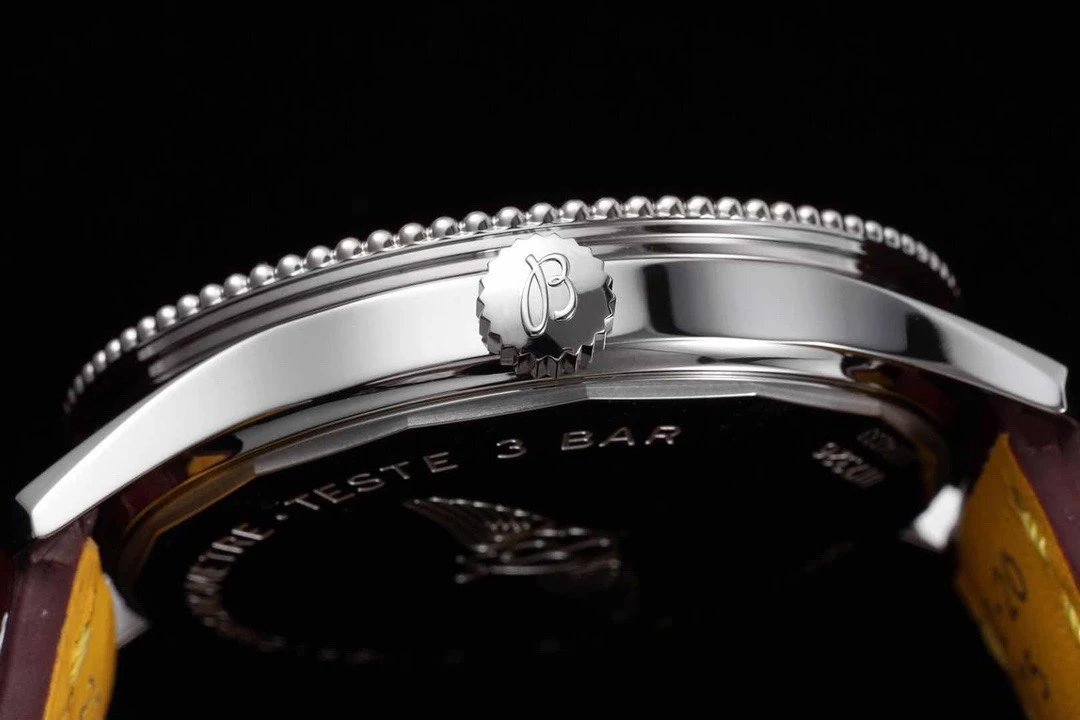 TF廠百年靈航空計時繫列41mm男士皮帶機械腕錶